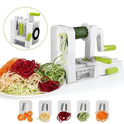 Spiral Vegetable Recipes, Vegetable Spiralizer, Pasta Maker Machine, Spiral Vegetable Slicer, Zucchini Spaghetti, Noodle Maker, Spiralized Vegetables, Spiralizer Recipes, Veggie Noodles