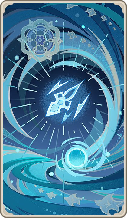 Gales of Reverie | Genshin Impact Wiki | Fandom Genius Invokation, Character Symbols, Tcg Cards, Artsy Background, Wanderer Art, Action Cards, Book Icons, Character Wallpaper, Cute Wallpaper Backgrounds