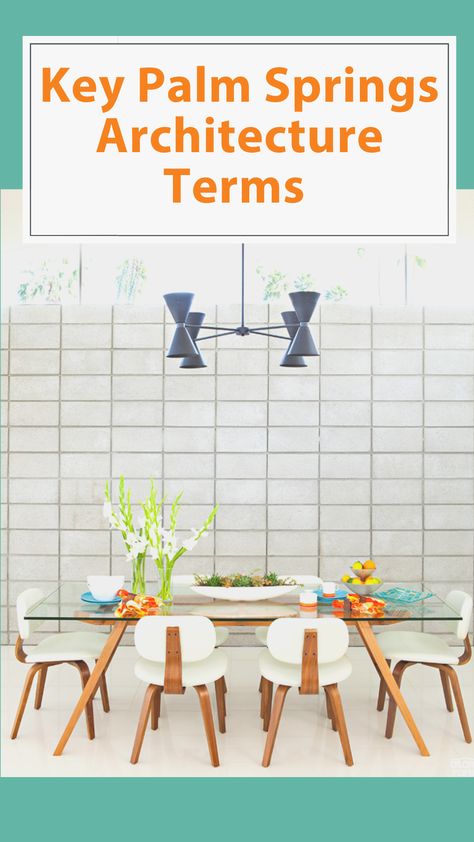 Getting ready for Modernism Week in Palm Springs soon? Architecture has a lot of specific terms. ⁠ ⁠ Click the link to learn about some words and phrases you are likely to encounter while enjoying a drive or a self-guided tour around Palm Springs.⁠ Architecture Terms, Modernism Week Palm Springs, Palm Springs Architecture, Butterfly Roof, Support Beams, Clerestory Windows, Renovation Inspiration, Words And Phrases, Some Words