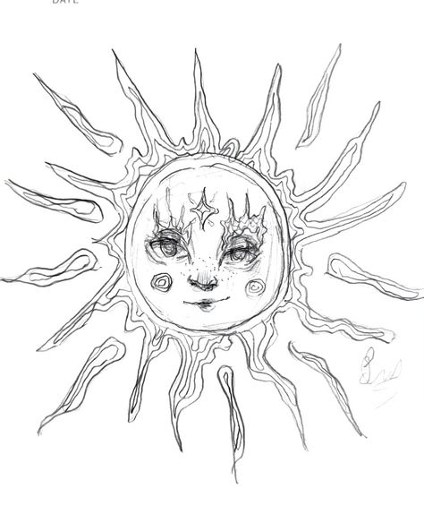 Sun tattoo, moon tattoo, star tattoo, simple tattoo, tattoo ideas, moon art, sun art, moon illustration, sun illustration, эскизы для тату, солнце тату, луна тату, звёзды тату, звезда тату, стилизованное солнце, стилизованная луна, стилизованная звезда Mystical Sun Tattoo, Fairy Sun Tattoo, Detailed Sun Drawing, Woodcut Sun Tattoo, Ethereal Sun Tattoo, Sun Bleached Flies Tattoo, Sun Woman Tattoo, Sun Sketch Tattoo, Whimsical Sun Tattoo