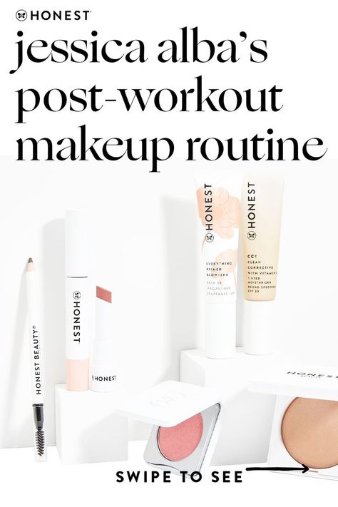 Honest Makeup, All Makeup Products, Workout Makeup, Luxury Skincare Brands, Wellness Aesthetic, No Makeup Makeup, Skin Quiz, Bath And Body Shop, Facial Wipes