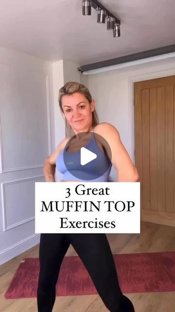 Loose Muffin Top, Lose Muffin Top, Muffin Top Exercises, 100k Views, Vegan Fitness, Abdominal Exercises, Floor Workouts, Total Body Workout, Love Handles