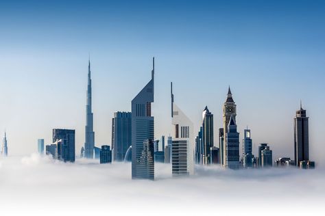 Image result for buildings in dubai sheikh zayed road Cat In Water, Dubai Landscape, Photo Compilation, Dubai Architecture, Dubai Tour, Dubai Real Estate, Dubai City, Foggy Morning, Amazing Buildings