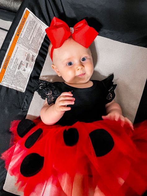 Diy Ladybug Costume, Baby Ladybug Costume, Ladybug Diy, Diy Ladybug, Baby Ladybug, Ladybug Costume, Baby Costumes, Diy Costumes