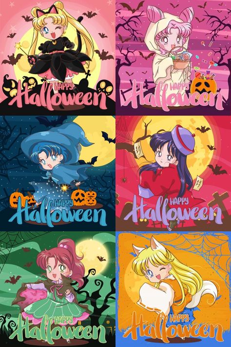 Bujo Sketches, Sailor Moon Halloween, Sailor Halloween, Sailors Scouts, Creepy Aesthetic, Magical Girl Aesthetic, Moon Kingdom, Pusheen Cute, Moon Halloween