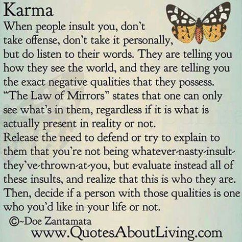 When people insult you.. No More Drama, Dont Take It Personally, Drama Quotes, Life Quotes Love, Karma Quotes, Quotes About Moving On, The Words, Great Quotes, Namaste