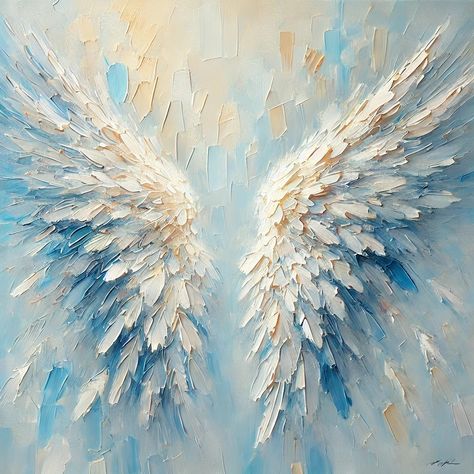 Wings Painting, Angel Wings Painting, Diy Canvas Wall Art, Textured Art, Painting Inspo, Diy Canvas, Texture Art, Angel Wings, Holy Spirit