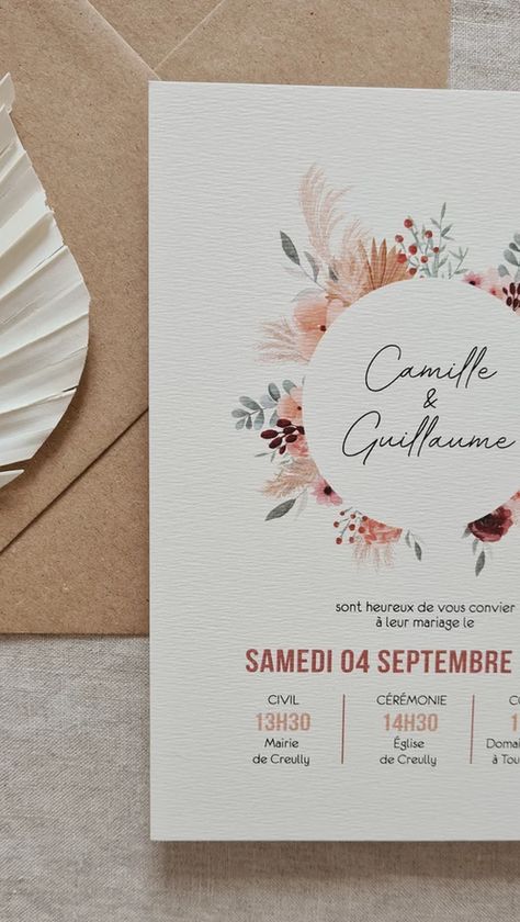 Romantic Wedding Stationery, Pastel Wedding Theme, Wildflower Wedding Invitations, Modern Wedding Stationery, Digital Invitations Wedding, Terracotta Wedding, Cricut Wedding, Stationery Inspiration, Future Wedding Plans