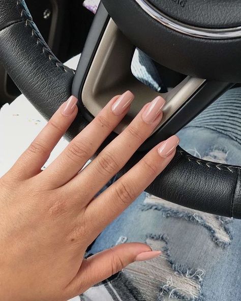 41 best wedding nail ideas for elegant brides Opi Tiramisu For Two, Tiramisu For Two, Dusty Pink Nails, Plain Acrylic Nails, Most Beautiful Nail Designs, Blush Pink Nails, Summer Nails Colors Designs, Navy Blue Nails, Romantic Nails