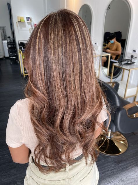 #milktea #highlights #balayage Milktea Hair Balayage, Milktea Hair Colour, Milk Tea Highlights, Milk Tea Balayage, Highlights Balayage, Colour Ideas, Hair Color Balayage, Milk Tea, Hair Dos