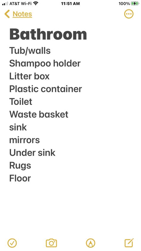 Cleaning Checklist Bathroom, Bathroom Cleaning Checklist, Clean Room Checklist, Organization Hacks Bedroom, House Cleaners, Room Checklist, Deep Cleaning Checklist, Family Binder, Clean Your Room