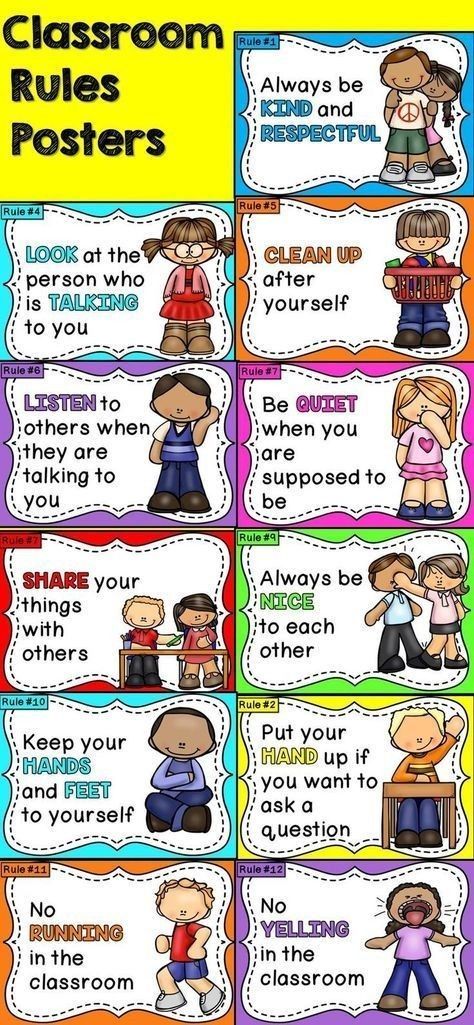 Classroom Rules Poster Elementary, Classroom Rules For Elementary, Classroom Rules For Kids, Classroom Rules Chart, Preschool Classroom Rules, Classroom Rules Printable, Classroom Bulletin Boards Elementary, Peraturan Kelas, Rules Poster