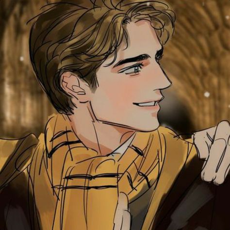 Cedric Diggory Aesthetic, Draco Malfoy Fanart, Harry Potter Oc, Harry Potter Icons, Harry Potter Comics, Hogwarts Aesthetic, Harry Potter Drawings, Cedric Diggory, Harry Potter Fanfiction