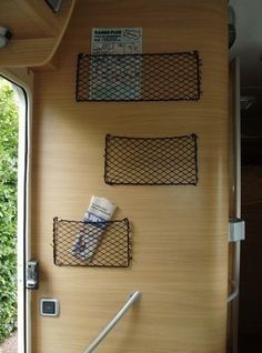 Rangement Caravaning, Camper Organization Travel Trailers, Astuces Camping-car, Caravan Storage, Kangoo Camper, Caravan Makeover, Camper Organization, Kombi Home, Caravan Renovation