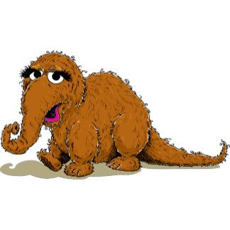 Sesame Street - Vintage Snuffleupagus Sesame Street Snuffleupagus, Grover From Sesame Street, Dracula Tattoo, Animal Sesame Street, 70s Sesame Street, Grover Sesame Street, Old Sesame Street, Baby Elmo, Seaseme Street