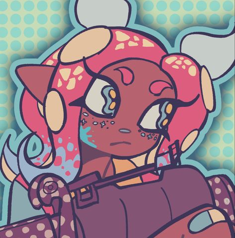 #splatoon #splatoon2 #octoling Splatoon Pfp Octoling, Octoling Pfp, Splatoon Pfp, Splatoon