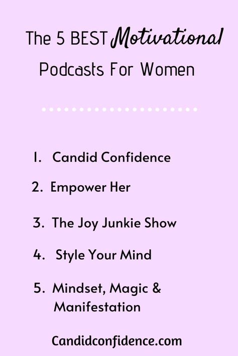 Click to learn more about these motivational podcasts. Inspirational podcasts. Inspiring. Personal growth | personal development | self-help | success | manifestation | mindset | best podcasts #motivationalpodcasts #motivatingpodcast #inspiringpodcast #inspirationalpodcast Self Development Podcasts, Best Motivational Podcasts, Manifestation Mindset, Podcast Business, Inspirational Podcasts, Podcasts For Women, Motivational Podcasts, Best Podcasts, Success Manifestation