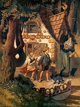 Hansel & Gretel Otto Kubel (1868-1951 German) Hansel And Gretel House, Grimm Tales, German Fairy Tales, Hansel Y Gretel, Fairytale Nursery, 동화 삽화, Hansel And Gretel, Grimm Fairy Tales, Fairytale Illustration