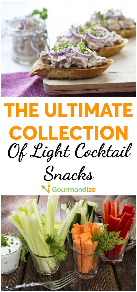 You can have your cocktail hour and beach body, too! Here are the best light cocktail snacks to keep your fab figure without deprivation. #snacks #appetizers #fingerfood #recipes #cocktailparty #entertaining #hosting Snacks To Serve With Cocktails, Fingerfood Recipes, Cocktail Snacks, Happy Hour Appetizers, Cocktail Hour Food, Light Cocktails, Easy To Make Snacks, Healthy Cocktails, Snacks Appetizers