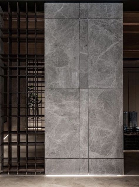 Marble Partition Design, Marble Wall Design, Wall Cladding Designs, Marble Walls, Lobby Wall, Cladding Design, Wall Panel Design, Lobby Design, Partition Design