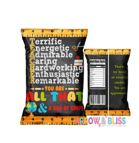 Teacher Appreciation free printable, teacher appreciation chip bag Chip Teacher Appreciation Printable, Teacher Chip Bag, Free Teacher Appreciation Gifts, Teacher Coworker Gifts, Free Teacher Appreciation Printables, Chip Bag Printable, Teacher Appreciation Gift Card, Teacher Appreciation Diy, Printable Teacher Appreciation