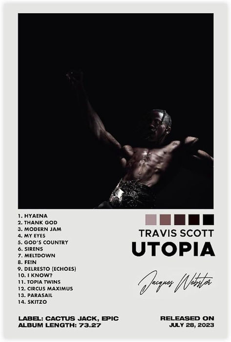 Fludrouid Travis Scott UTOPIA Album Poster Canvas Poster Bedroom Decor Sports Landscape Office Room Decor Gift Unframe-style Unframe-style08x12inch(20x30cm) Travis Scott Album Cover Poster, Utopia Album Cover Poster, Utopia Album Poster, Travis Scott Music Poster, Utopia Poster Travis Scott, Travis Scott Album Poster, Travis Scott Posters For Room, Travis Scott Poster Design, Travis Album Cover