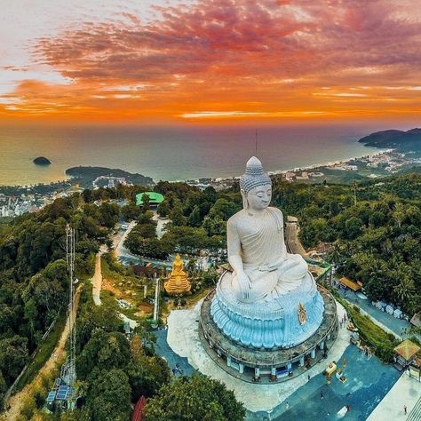 Thailandipity! on Instagram: “If you adore Thailand write your wishes under this post ! - Follow @thailandipity Follow @thailandipity Follow @thailandipity - - 📷 Credits…” Travel Scenery, Big Buddha, Drone Photos, Phuket Thailand, Paradise Island, Tropical Island, Beach Time, Travel Lover, Travel Goals