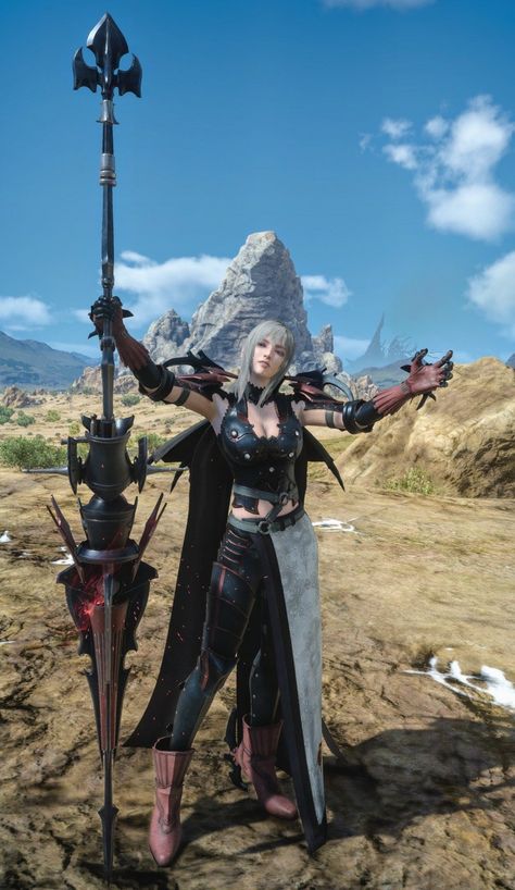 Aranea Ffxv, Aranea Highwind, Girl Animation, Fantasy Universe, Vampire Hunter D, Final Fantasy Art, Vampire Hunter, Final Fantasy Xv, Square Enix