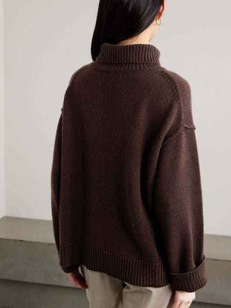 ALLUDE Wool and cashmere-blend turtleneck sweater | NET-A-PORTER