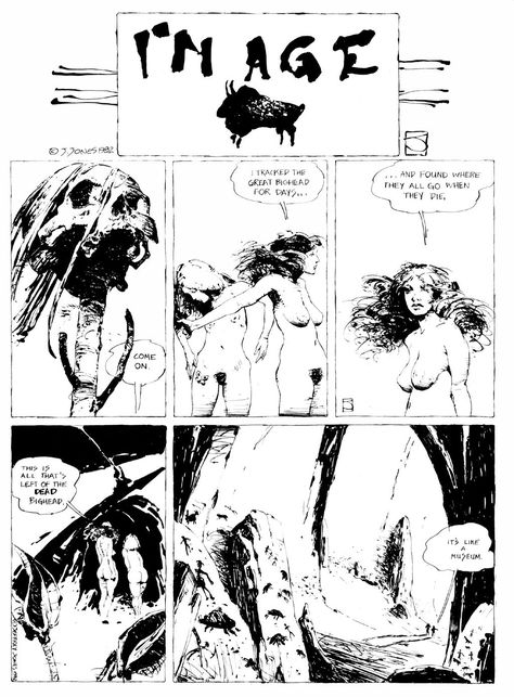 Look Here: “I’m Age” by Jeffrey Jones – Part One – Ragged Claws Network Arte Heavy Metal, Jeff Jones, Heavy Metal Art, Comic Layout, Cartoon Books, Online Comics, Frank Frazetta, Fantasy Artist, Comic Page