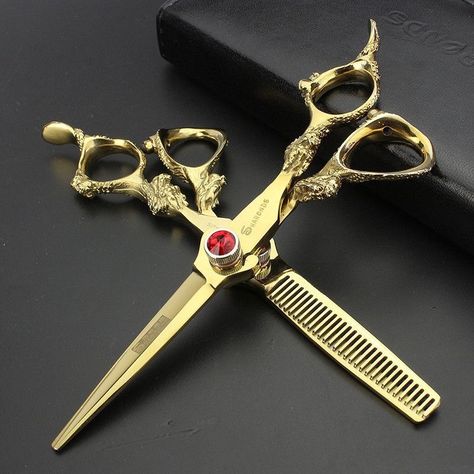 Thinning Haircut, Barber Equipment, Barber Shears, Barber Scissors, Hairdressing Scissors, Cheap Hair Products, Golden Hair, Hair Scissors, Beauty Hair