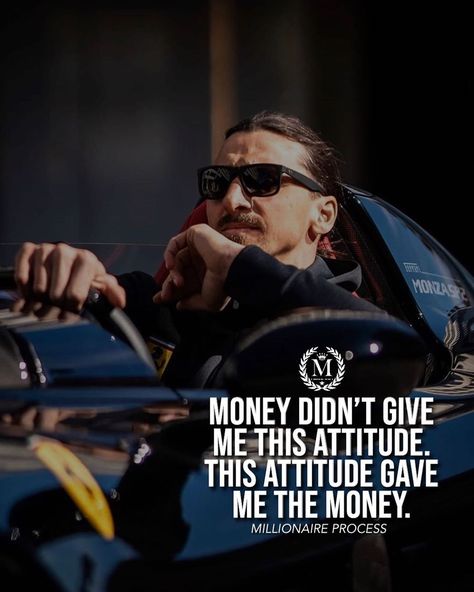 Money Thoughts, Make Money Playing Games, Billionaire Motivation, Change Your Attitude, Millionaire Mindset Quotes, Deep Meaningful Quotes, Money Change, Gentleman Quotes, Man Up Quotes