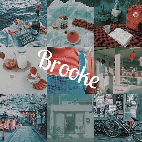 Brooke // name aesthetic Brooke Aesthetic Core, Chloe Name Wallpaper Aesthetic, Brooke Name Aesthetic, Brooke Aesthetic, Brooke Name, Brooke Core, Brooke Davis Aesthetic Wallpaper, Brooklyn Name Wallpaper, Iphone 6s Wallpaper