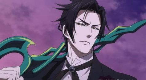 Claude Faustus - Laevateinn Black Butler II Claude Faustus, Black Butler Characters, Black Butler 3, Sebastian Michaelis, Black Butler Anime, Black Butler Kuroshitsuji, Butler Anime, Ciel Phantomhive, An Anime