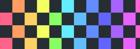 made one of these rainbow checkerboards for my header !!! the one i had before was way too saturated and fast and hurt my eyes x_x :(( this one’s a bit nicer tho and uses some of the colors from my... Scene Aesthetic, Scene Core, Cute Headers, Eye Of The Storm, Twitter Banner, Banner Gif, Rainbow Aesthetic, Neon Aesthetic, Scene Kids