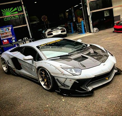 Lamborghini Liberty Walk, Liberty Walk Aventador, Liberty Walk Lamborghini Aventador, Liberty Walk Cars, Mclaren Cars, Car Racer, New Sports Cars, Liberty Walk, Lamborghini Cars