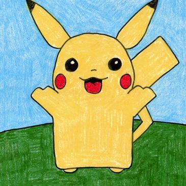 3rd Grade Archives · Art Projects for Kids Draw Pikachu, Pikachu Background, Pikachu Coloring, Diwali Drawing, Pikachu Drawing, Pikachu Coloring Page, معرض فني, Pikachu Art, Easy Drawing Tutorial