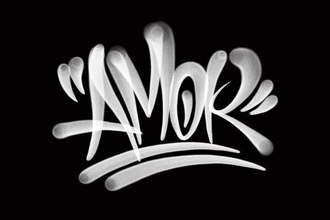 amor tag Font Graffiti, Pop Culture Tattoos, Alphabet Graffiti, Culture Tattoos, Tattoo Graffiti, Black And White Graffiti, Graffiti Text, Love Graffiti, Graffiti Tattoo