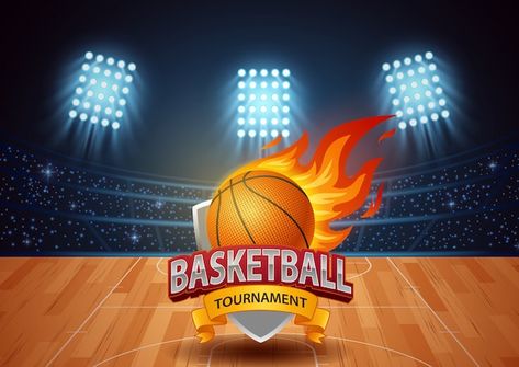 Basketball tournament with stadium backg... | Premium Vector #Freepik #vector #basketball-stadium #basketball-background #basketball-tournament #basketball-court Wood Template, Stadium Background, Basketball Tournament, Vector Background, Premium Vector, Vector Free, Basketball