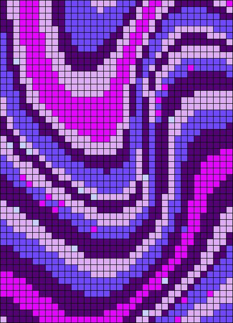 Trippy Alpha Pattern, Graph Crochet, Pixel Crochet, Stylish Crochet, Tapestry Crochet Patterns, Crochet Design Pattern, Bag Designs, Pixel Pattern, Pixel Art Pattern