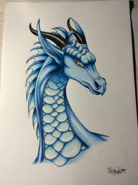 Dragon Pencil Colour Drawings, Water Dragon Drawing Sketches, Dragon Drawing Color, Sea Dragon Drawing, Water Dragon Drawing, Water Dragon Art, Easy Realistic Drawings, Acrylic Painting Images, Easy Dragon Drawings