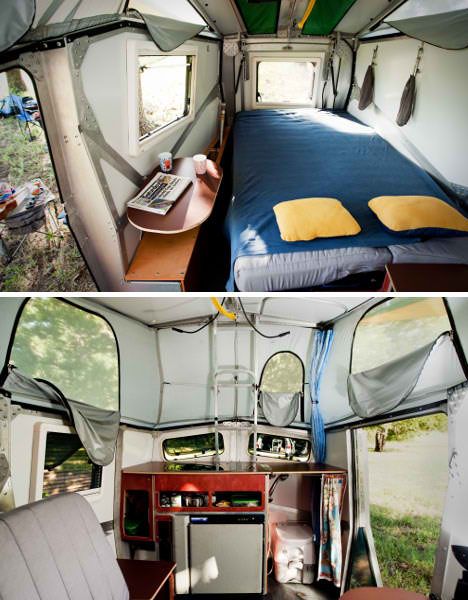 Crazy Campers NASA2 Cricket Trailer, Camper Boat, Camper Hacks, Small Condo, Mobile Living, Modern Mobile, Cool Campers, Mobil Home, Camping Glamping