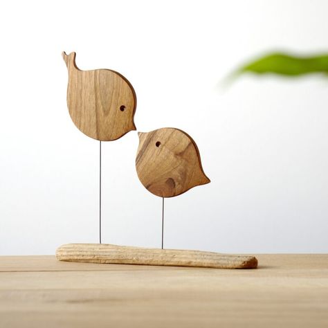 Michael Vermeij | Webshop | 5th Anniversary Gift For Couple Wooden Birds, Wood Animal, Scrap Wood Projects, Diy Holz, Free Woodworking Plans, Wooden Projects, Wooden Bird, Wood Creations, Into The Woods