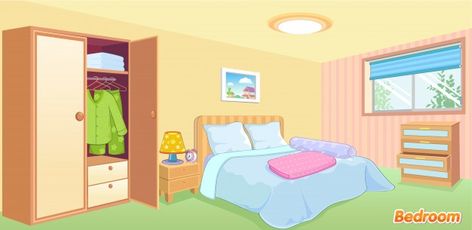 Bedroom | Premium Vector #Freepik #vector #house #family #summer #light Nursery Rhyme Crafts, Vector House, Student Resume Template, House Family, Family Summer, Room Pictures, Bed Room, Nursery Rhymes, Game Design