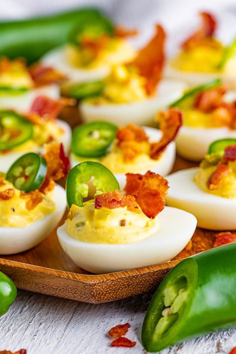 Jalapeño Popper Deviled Eggs, Jalepeno Delived Eggs, Deviled Eggs With Jalapeno, Mexican Deviled Eggs, Best Sweet And Sour Sauce, Jalapeno Popper Deviled Eggs, Jalapeño Deviled Eggs, Easy Sweet And Sour Sauce, Ranch Deviled Eggs