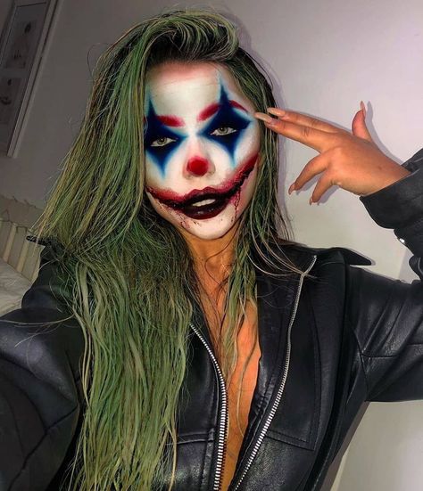 3,974 Likes16 CommentsWoah Cosmetics (@woahcosmeticson Instagram““Is it just me or is it getting crazier out thereJokers burd@berlin.coTag a Joker fan 👇…” Joker Halloween Makeup, Halloween Joker, Joker Halloween Costume, Halloweenský Makeup, Female Joker, Holloween Makeup, Joker Halloween, Joker Makeup, Creepy Halloween Makeup