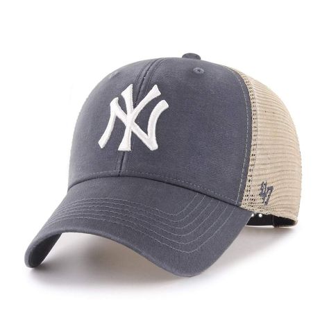 Detroit Game, Ny Hat, New York Yankee Hat, Yankees Cap, Raised Embroidery, Quality Hats, 47 Brand, Cool Hats, Navy Blue Color