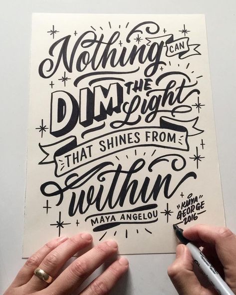 Nothing can dim the light that shines from within Typography Quotes Hand Drawn, Fonts Doodle, Doodle Font, Fonts Quotes, Doodle Quotes, Handlettering Quotes, Typography Calligraphy, Hand Lettering Inspiration, Doodle Fonts