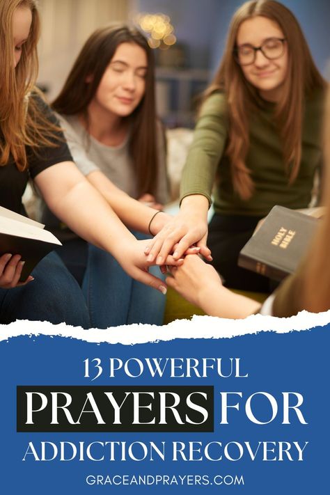 Embarking on the road to addiction recovery is a journey of courage, resilience, and faith. In these moments, turning to prayer can offer a profound source of strength and hope. These 13 powerful prayers are crafted to support, uplift, and inspire those facing the challenges of addiction, asking for God's guidance, healing, and the perseverance needed to overcome obstacles. Embrace the journey with faith. Read all 13 prayers for addiction recovery at Grace and Prayers. Prayers For Addicts, Prayer For Son, Deliverance Prayers, Gods Guidance, Powerful Prayers, Healing Touch, Embrace The Journey, Show Me The Way, God Prayer