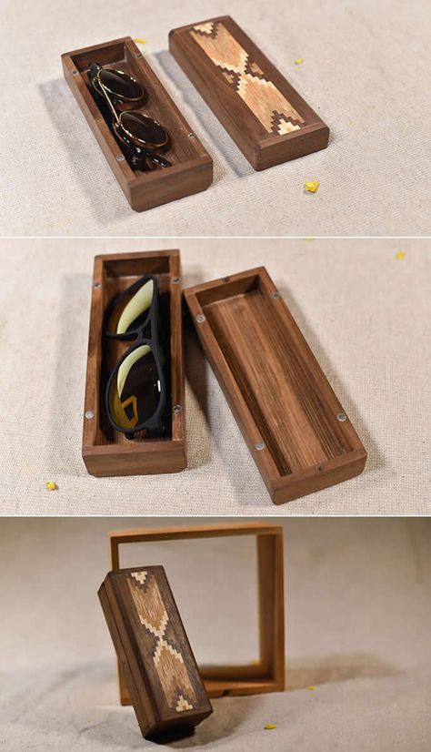 Wooden Sunglasses Case Wood Sunglasses Holder, Glasses Box Case, Wooden Glasses Case, Wood Packaging, Wooden Business Card, Cards Display, Eye Glasses Case, Wooden Glasses, Personalised Gifts Diy